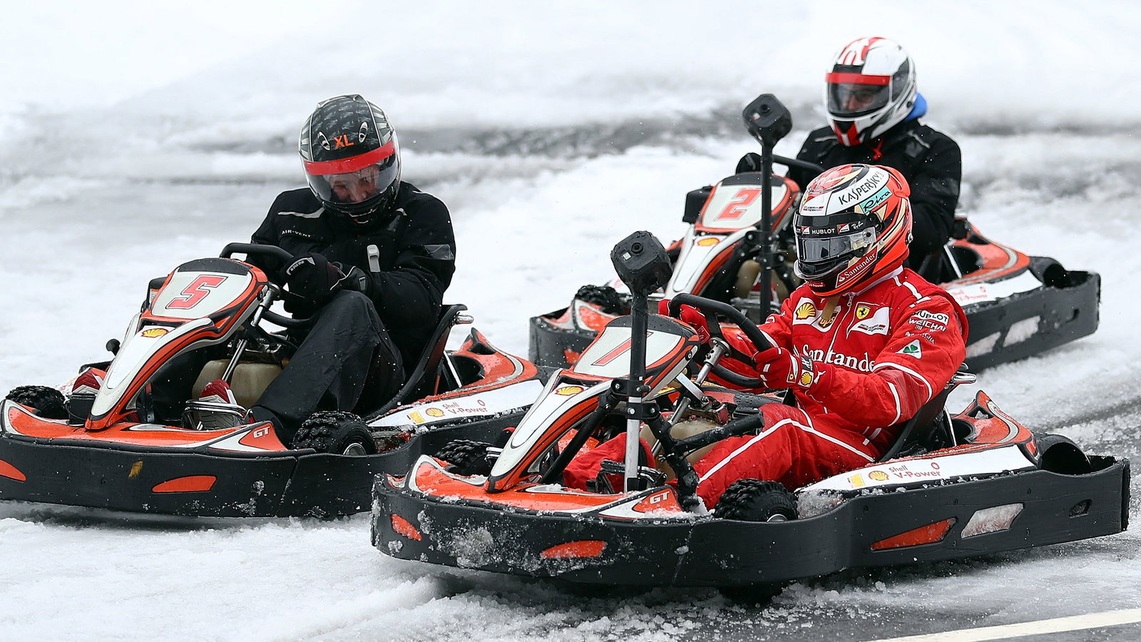 Kimi Raikkonen, Ferrari, Shell